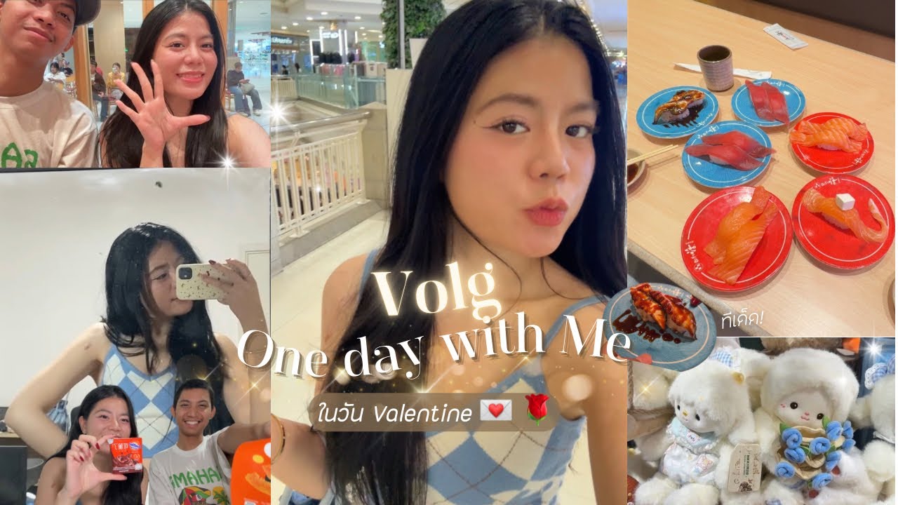 A Day in My Life with Yam EP.2 💗 ลอง Katsumidori Sushi Tokyo ครั้งแรก + 7 Colors Challenge กับแฟน 🌈💕