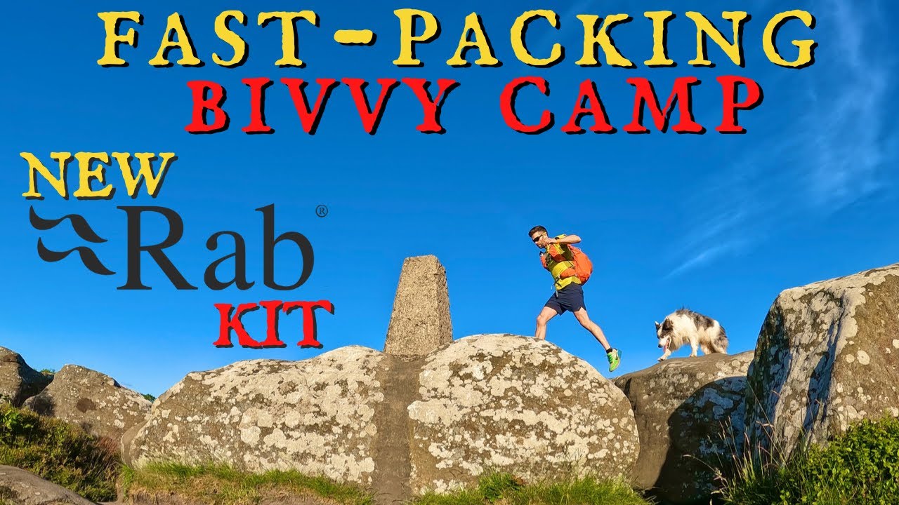BIVVY CAMPING FASTPACKING - RAB KIT TEST Aeon Ultra 28 Backpack Brimham Rocks Yorkshire Dales #ad
