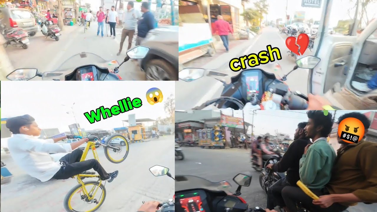 RR 310 crashed ho gayi 😭| whellie boy on Market 😍