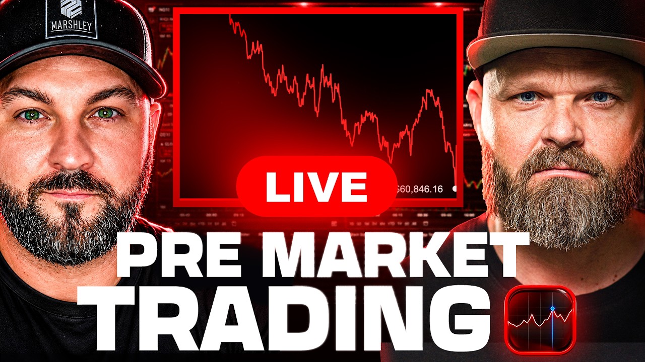 PRE MARKET TRADING Before US Market Open | Bitcoin, NASDAQ, Gold & Oil