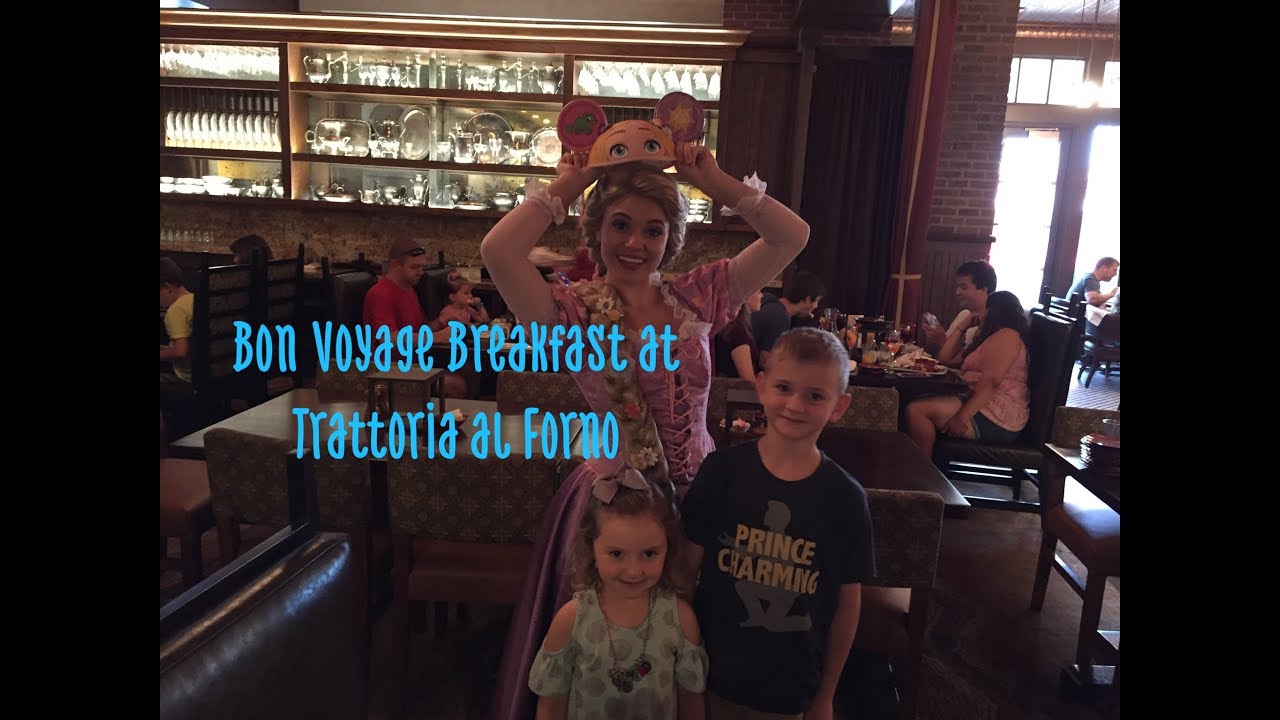 Bon Voyage Breakfast at Trattoria al Forno | Disney World Vlog