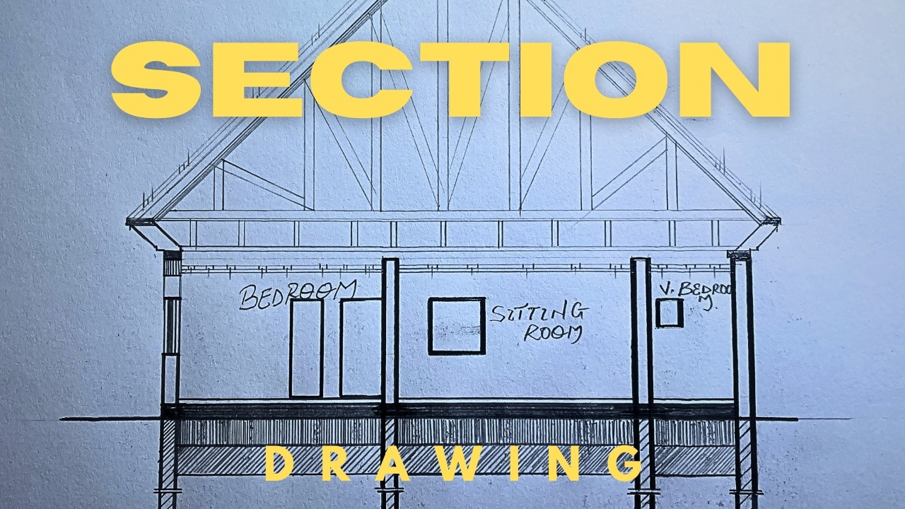 ARCHITECTURAL SECTION DRAWING