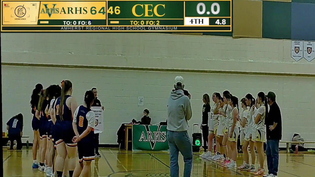 ARHS - JV Girls Vs CEC Regional Basketball