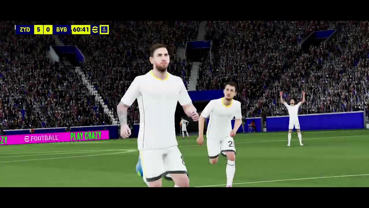 First game in eFOOTBALL 