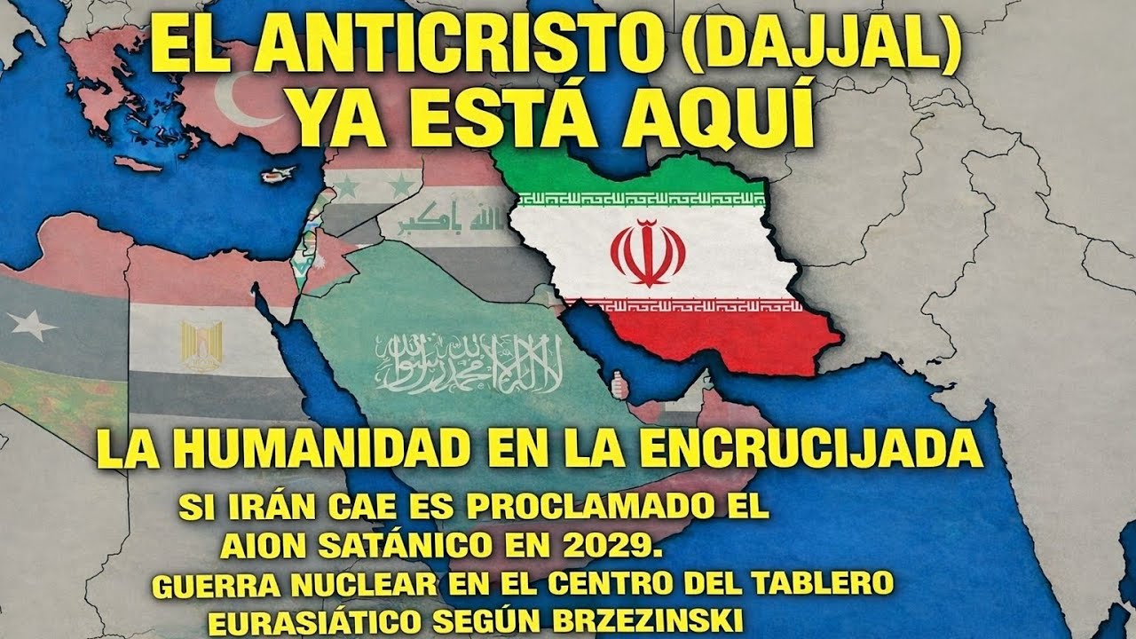 El Anticristo ya est&aacute; aqu&iacute; : Aion Sat&aacute;nico en 2029 tras guerra nuclear provocada contra IR&Aacute;N es Plan