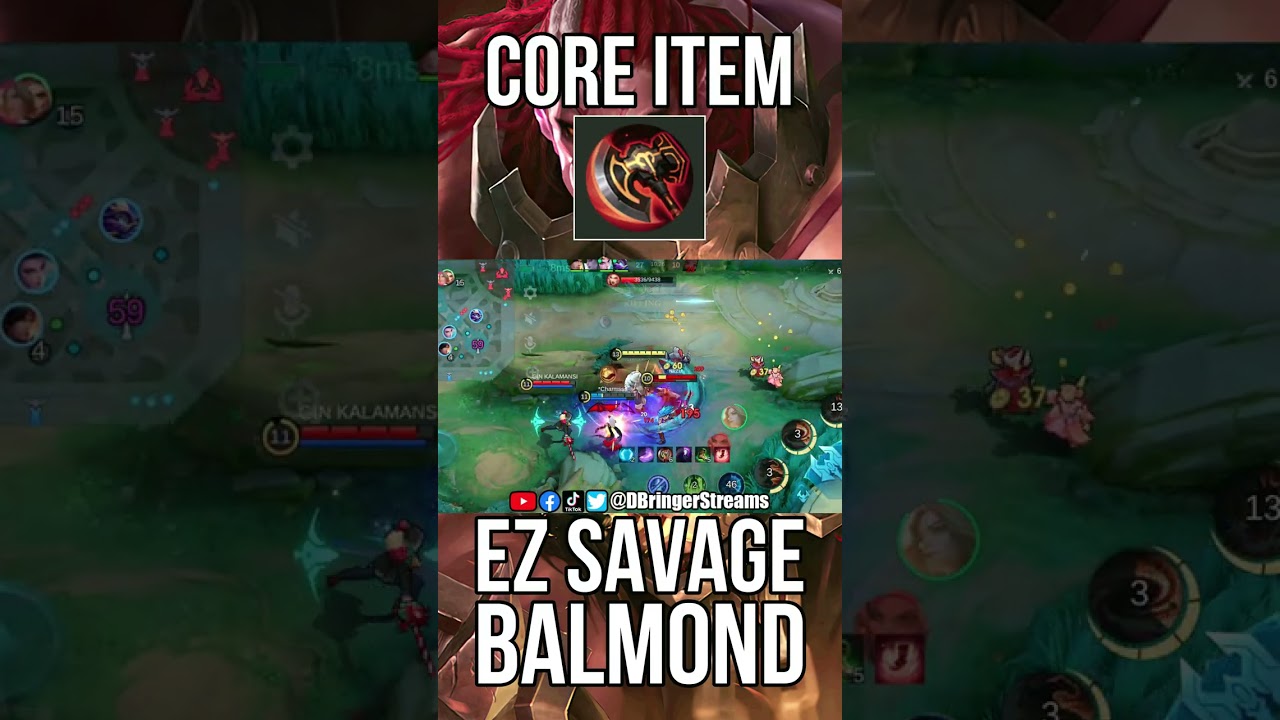 BALMOND EMBLEMS, TALENTS, AND EQUIPMENT BUILD  #mobilelegends #mlbb #heroguide #balmond