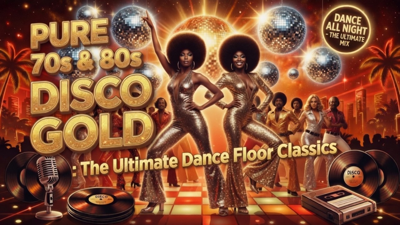PURE 70s & 80s DISCO GOLD: The Ultimate Dance Floor Classics