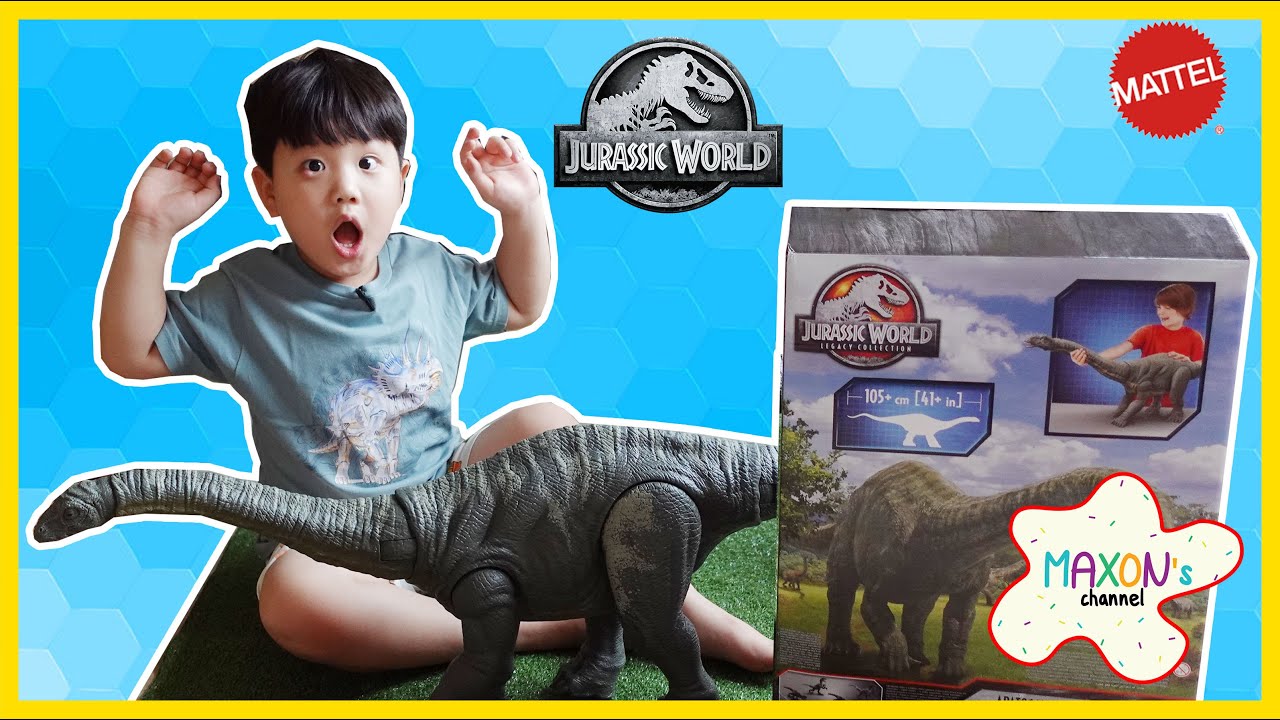 Unboxing APATOSAURUS Mattel Jurassic World Legacy Collection! Super Colossal Dinosaur Toy Collection