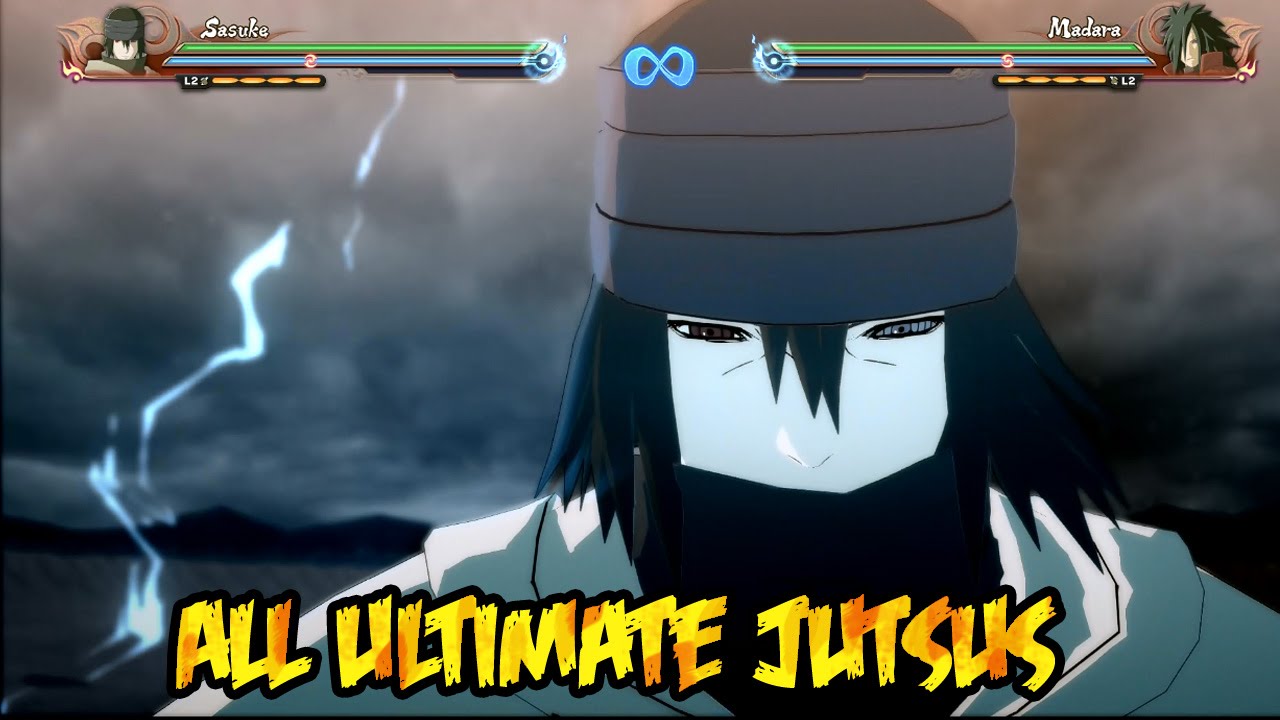 Naruto Shippuden Ultimate Ninja Storm 4 : All Ultimate Jutsus!