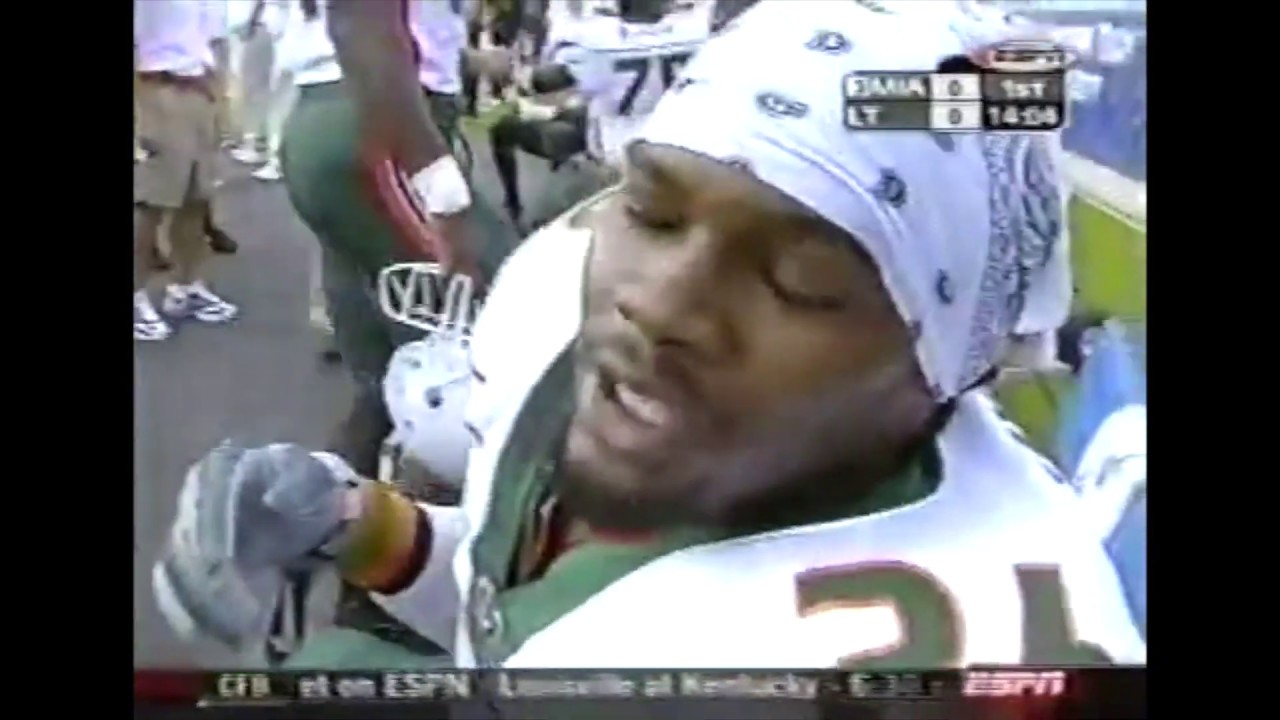2003 Miami Hurricanes vs LA Tech Bulldogs