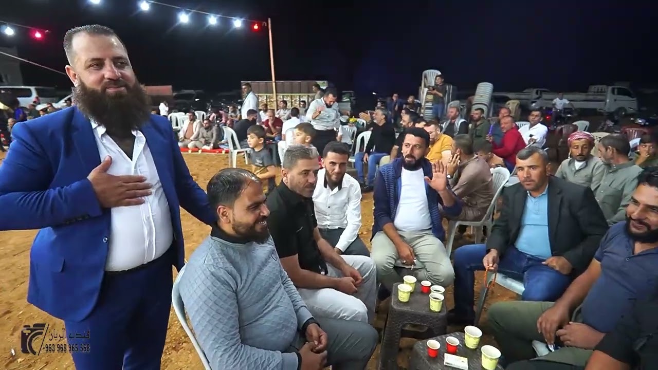 (3) صوت برنس الفرات يقدم حفل زفاف العريس محمد نزار القاسم مع الفنان حسين ابو رسول بتاريخ 24/9/2025