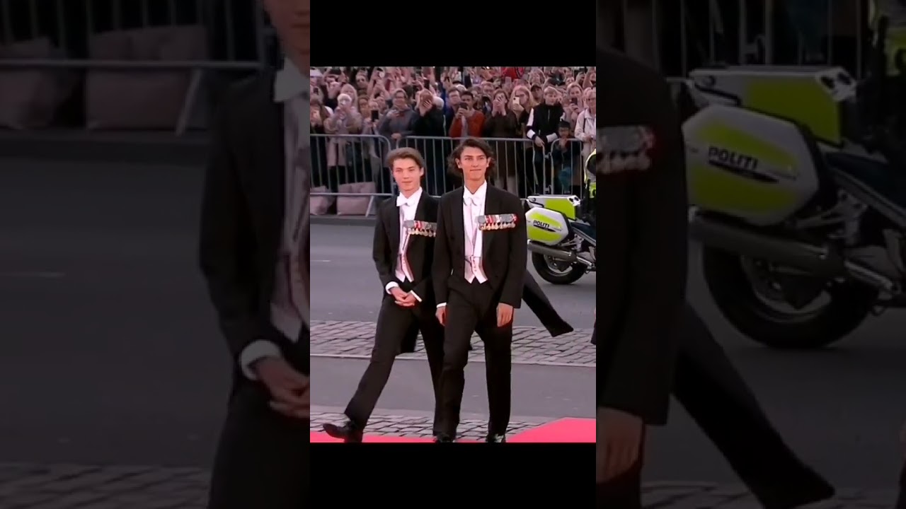 Prince Felix Of Denmark and Prince Nikolai Of Denmark