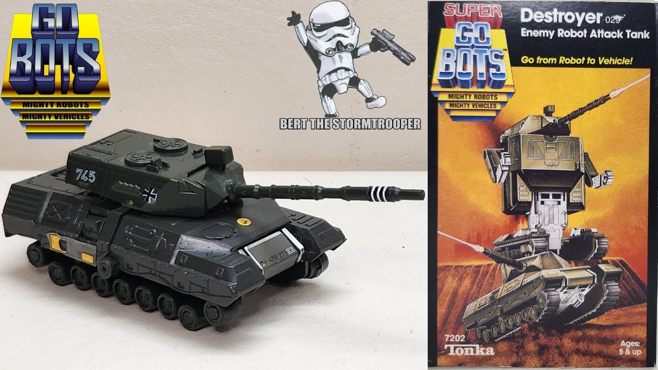 Обзор Super GoBots DESTRUCTER! Обзоры Bert The Stormtrooper!