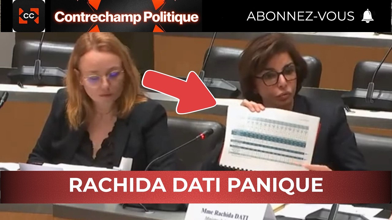 Rachida Dati PRISE LA MAIN DANS LE SAC : 80M€ cachés... elle PANIQUE ! 💣
