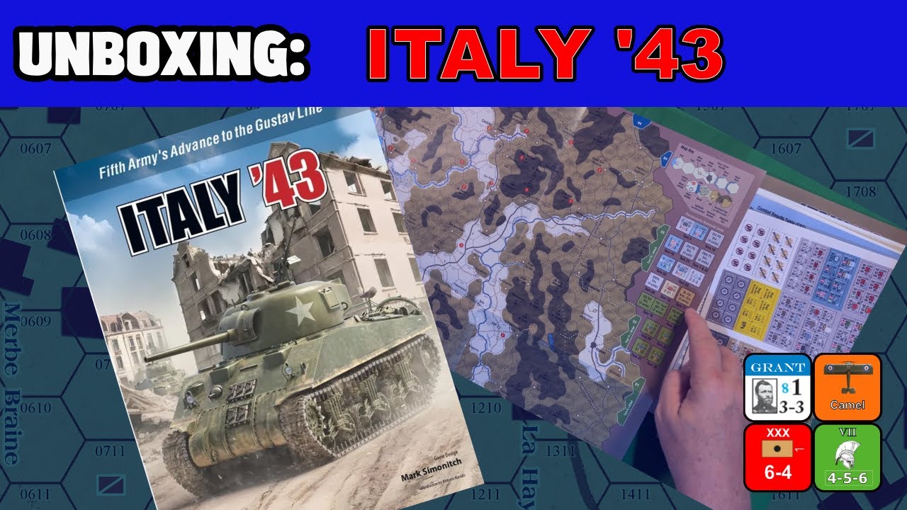 Распаковка Италии '43