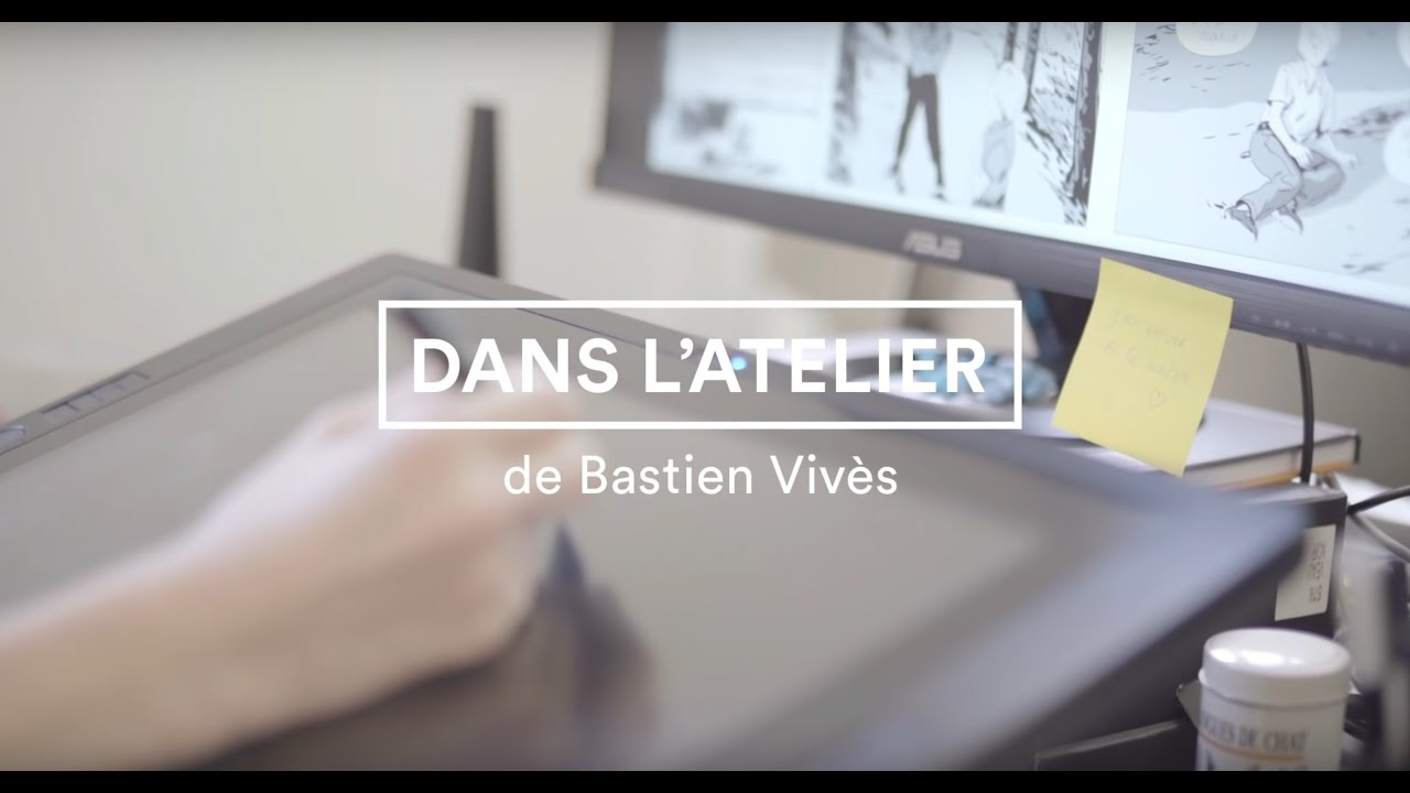 Dans l'atelier de Bastien Vivès