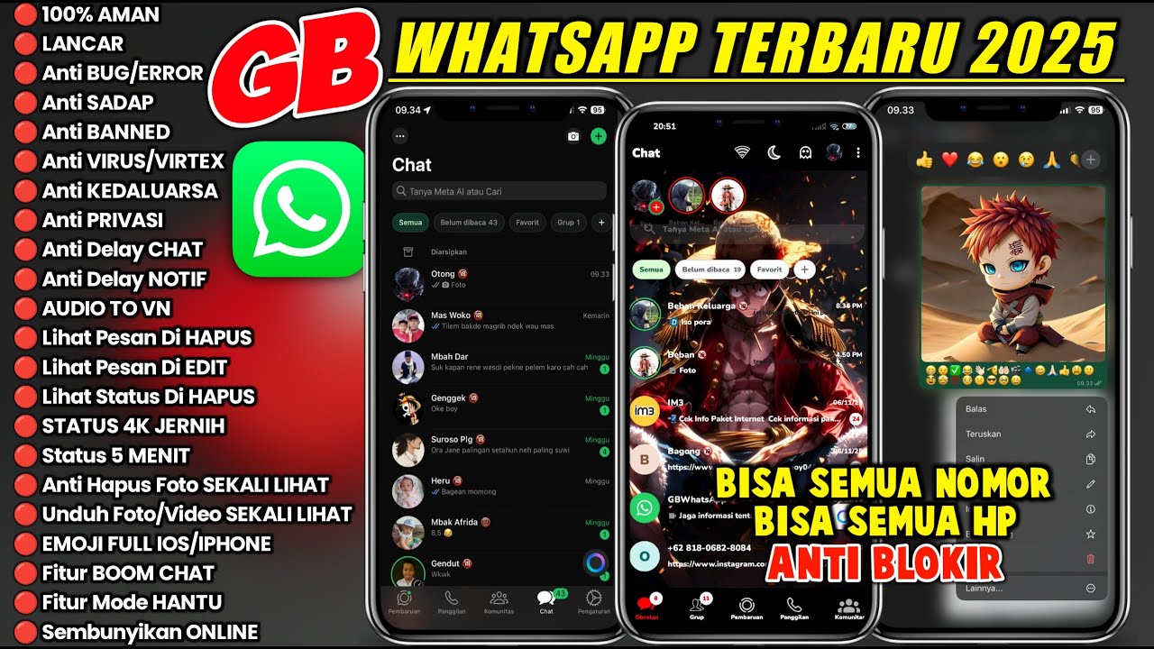 Wa Gb Terbaru 2025 | Gb Whatsapp Terbaru 2025 | Wa Mod Terbaru 2025 | Wa Gb
