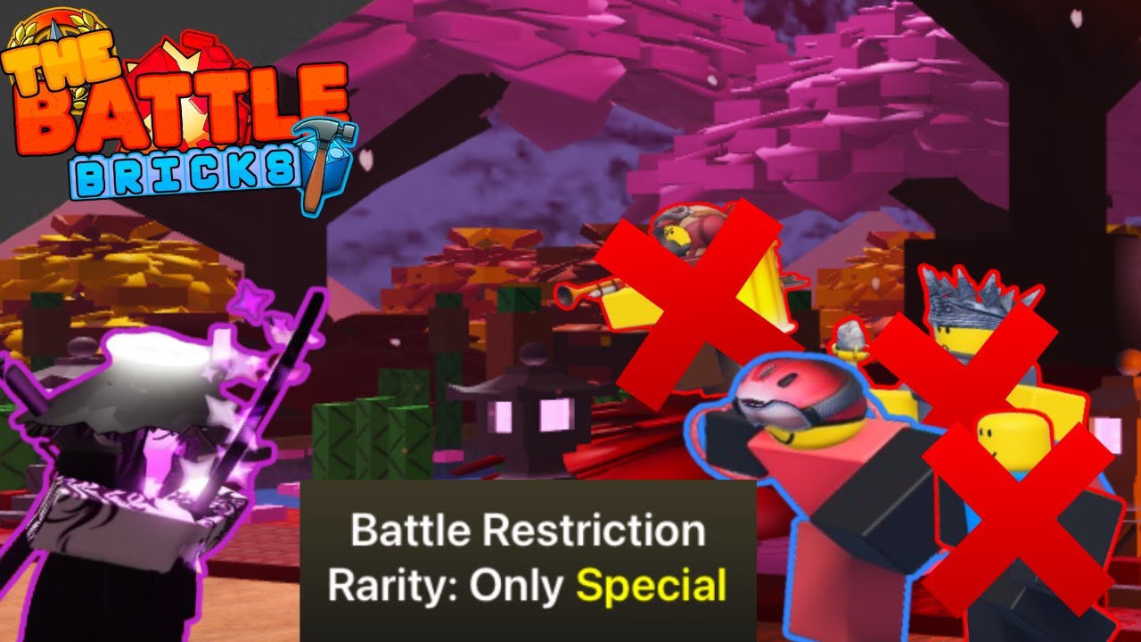 The Battle Bricks but with The Battle Cats battle restrictions, 5k subscriber special