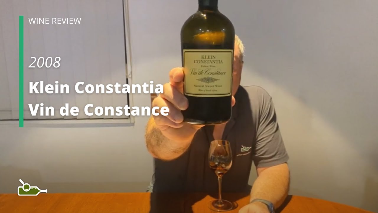 Wine Review: Klein Constantia Vin de Constance 2008