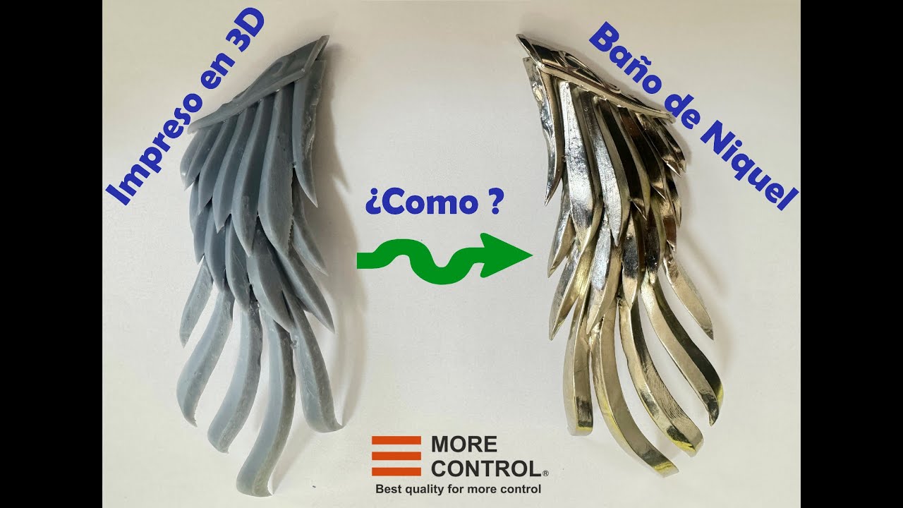 CÓMO METALIZAR IMPRESIONES 3D | Tutorial Paso a Paso #electroplating