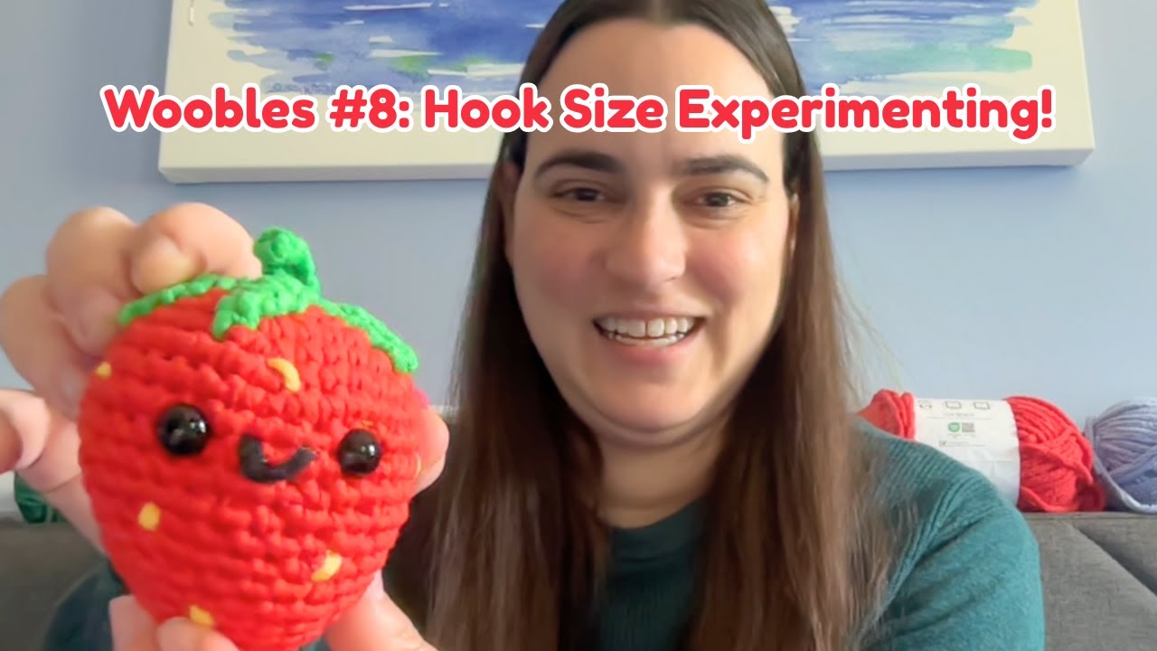 Woobles Alice the Strawberry 🍓 Learn to Crochet Kit | My Review as a Beginner Crocheter