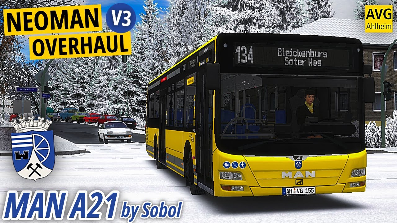 OMSI 2: NEOMAN V3 Pack by Sobol - MAN A21 in Ahlheim V5! #375 | PxlKiing