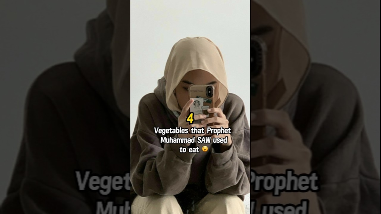 4 Vegetables that prophet Muhammad SAW used to eat #youtubeshorts