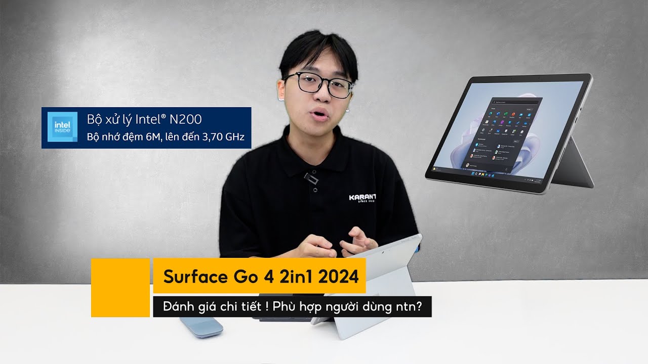 Surface Go 4 - Đánh giá chi tiết sau gần 1 năm sử dụng  học tập, làm việc! #surfacego4