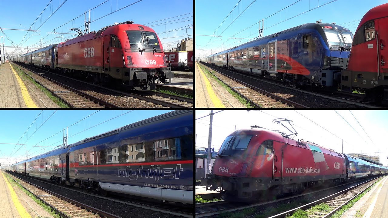 2024, Новые испытания Nightjet 2 ÖBB в Италии, Ламбрате