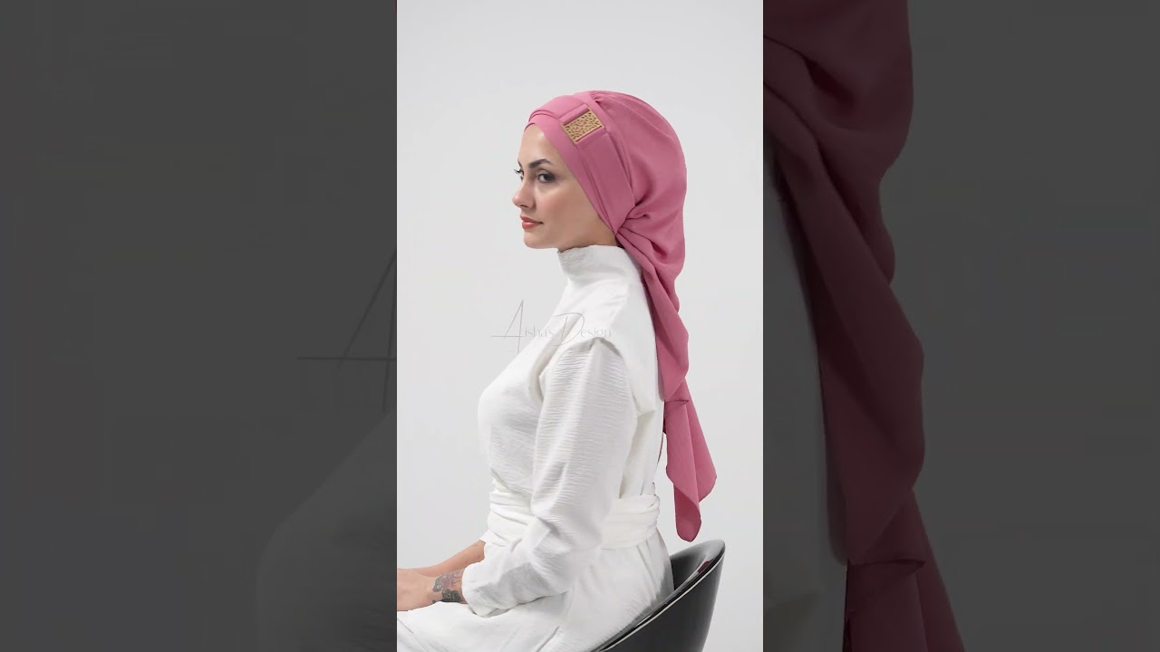 How to wear Modest Fashion Instant Aerobin Turban| HT-11A