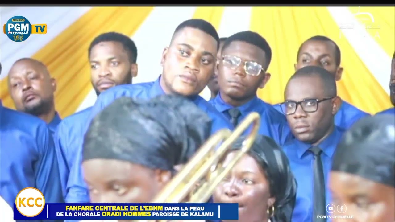 🚨🚨🚨FANFARE CENTRALE DE L'EBNM DANS LA PEAU DE LA CHORALE ORADI HOMME, P/KALAMU.