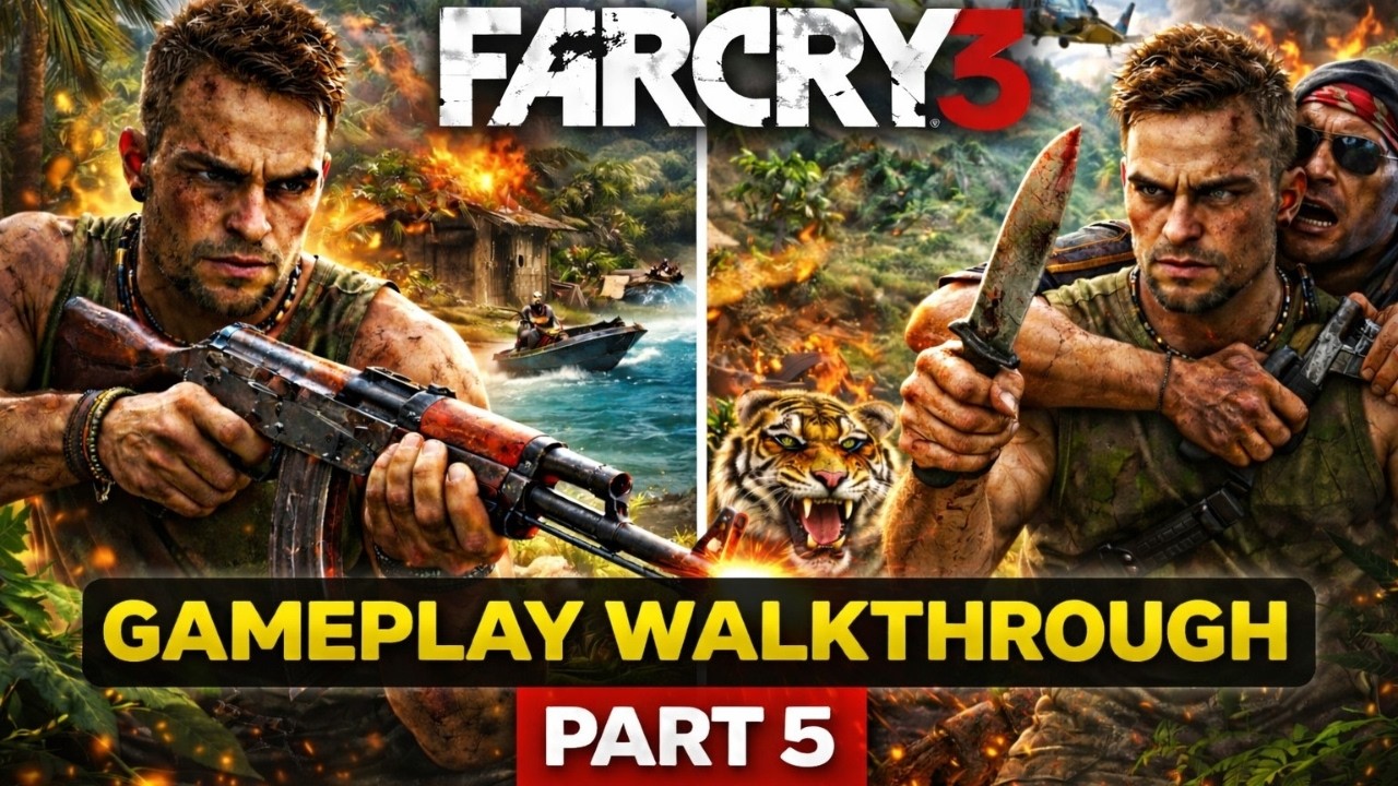 Far Cry 3 Game Play Walk-through | Part 5 – No Way Back