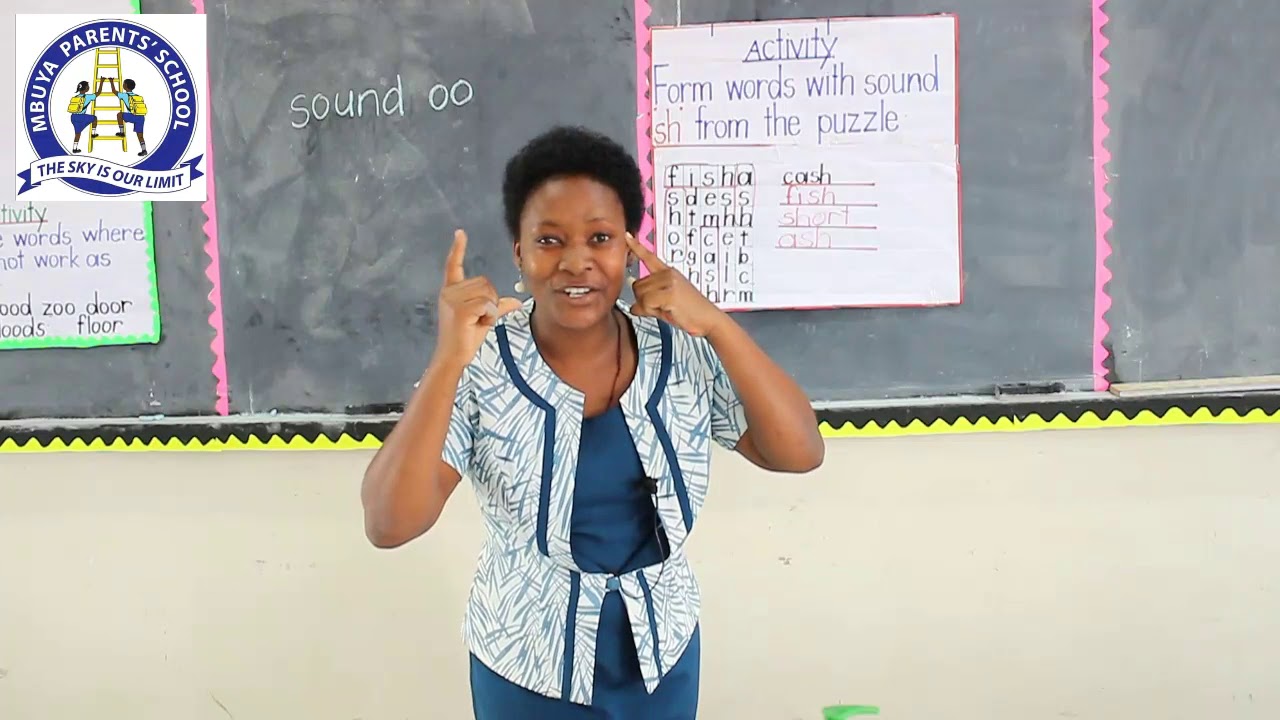 P.1 Reading Lesson Three: Mbuya Parents' School