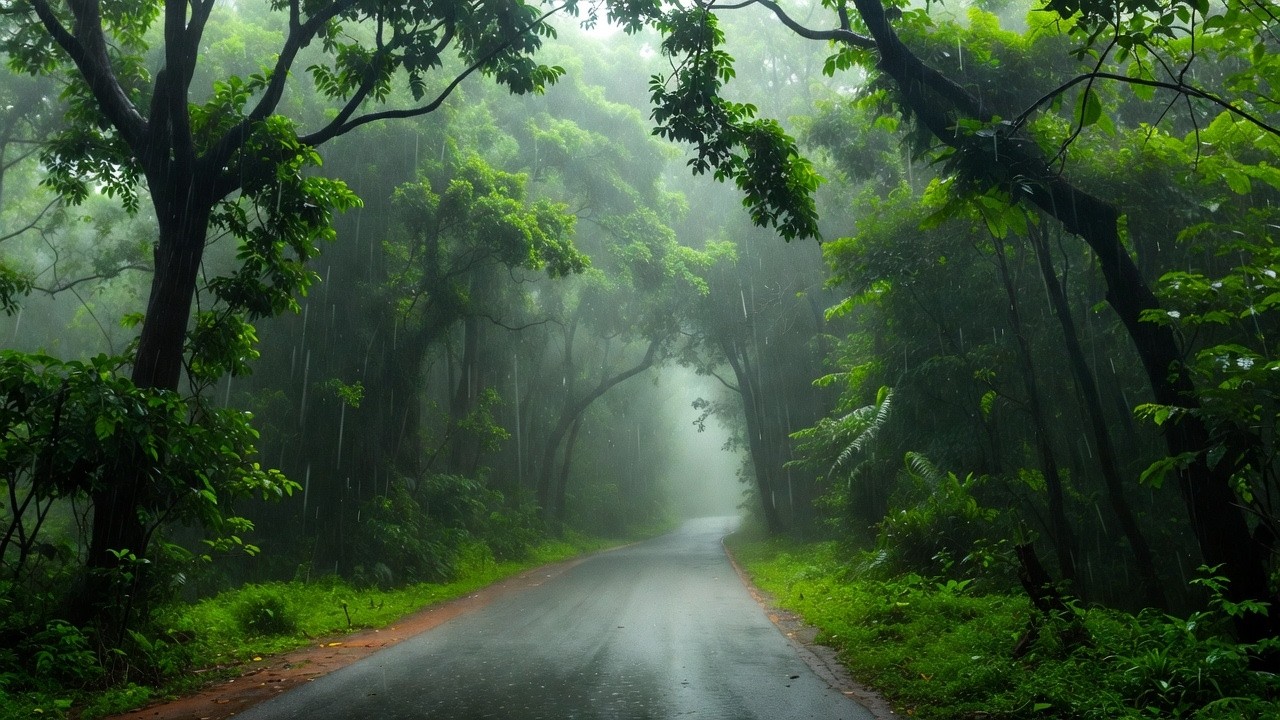 Forest Rain ASMR 🌧️ Relaxing Nature Sounds for Sleep, Focus & Stress Relief