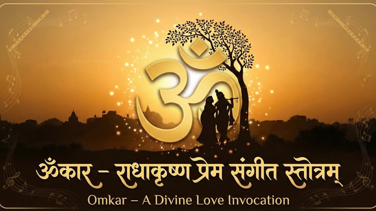 ✨ “ॐकार – राधा कृष्ण प्रेम संगीत स्तोत्रम्” | Omkar – A Divine Love Invocation