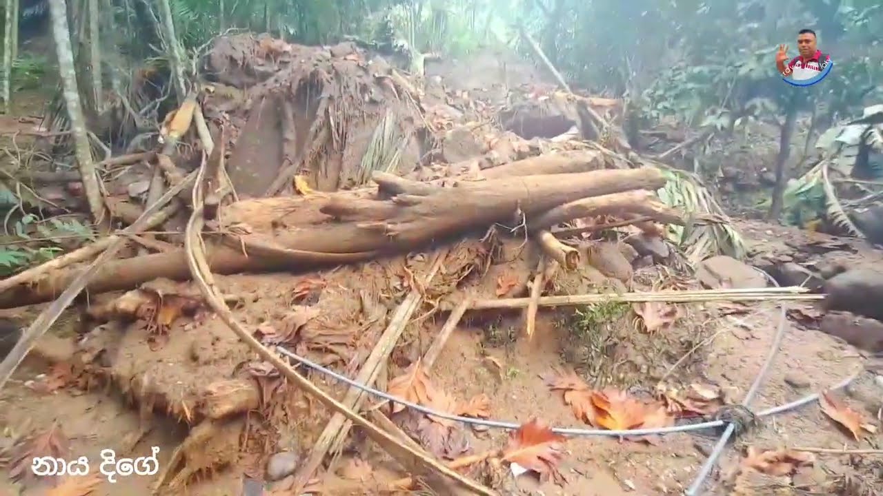 නායෙන් නොදුටු දසුන් | A difficult area in Sri Lanka that was hit by a landslide | travel with laky😀😃