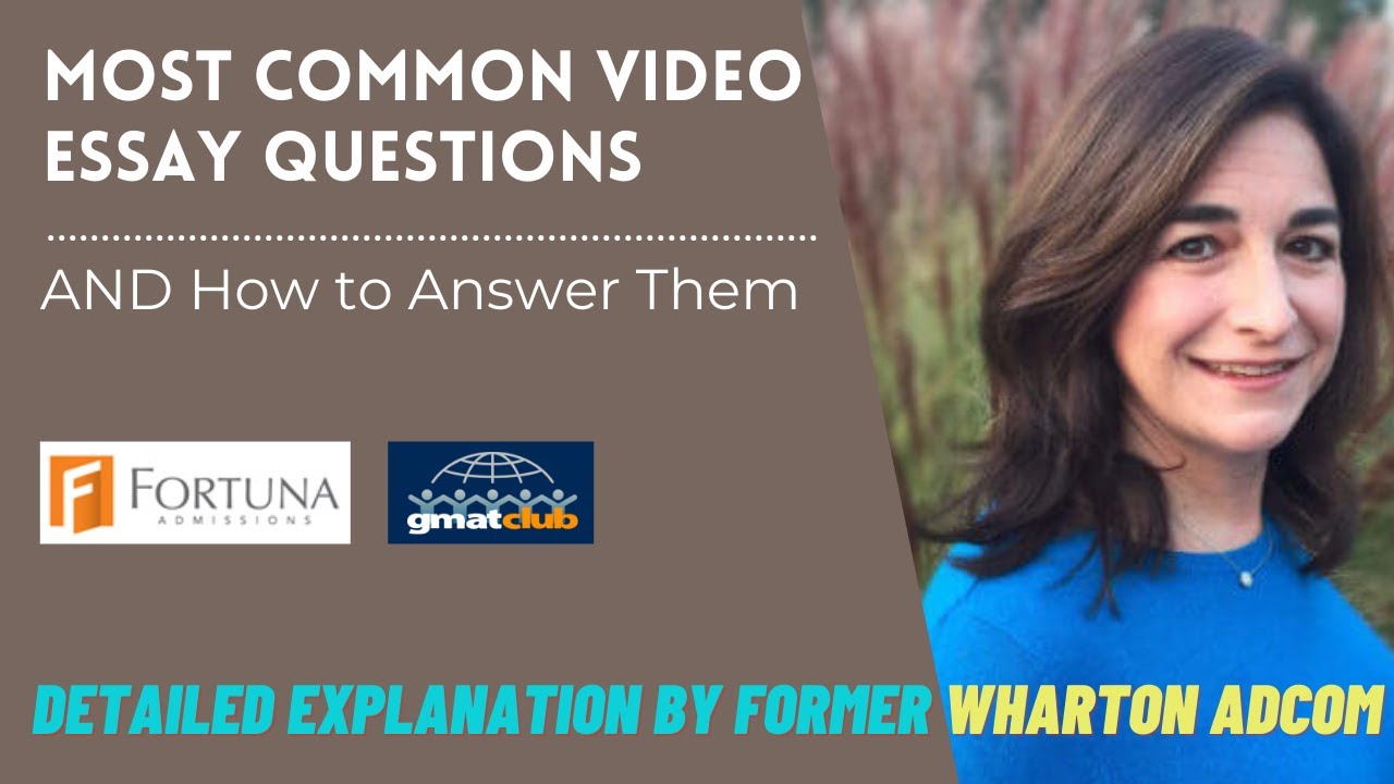 Commonly Asked Video Essay Questions | KIRA Interview | Video #Essay EP2