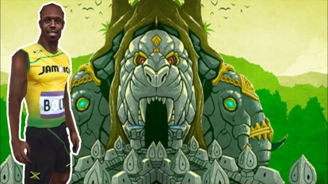 Usain Bolt Running in Lost Jungle Temple Run 2