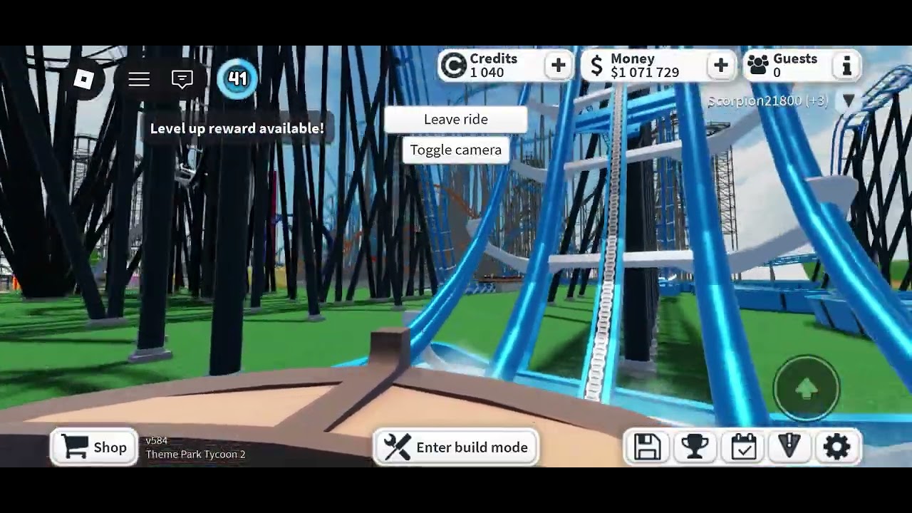 Today we were playing my Roblox game