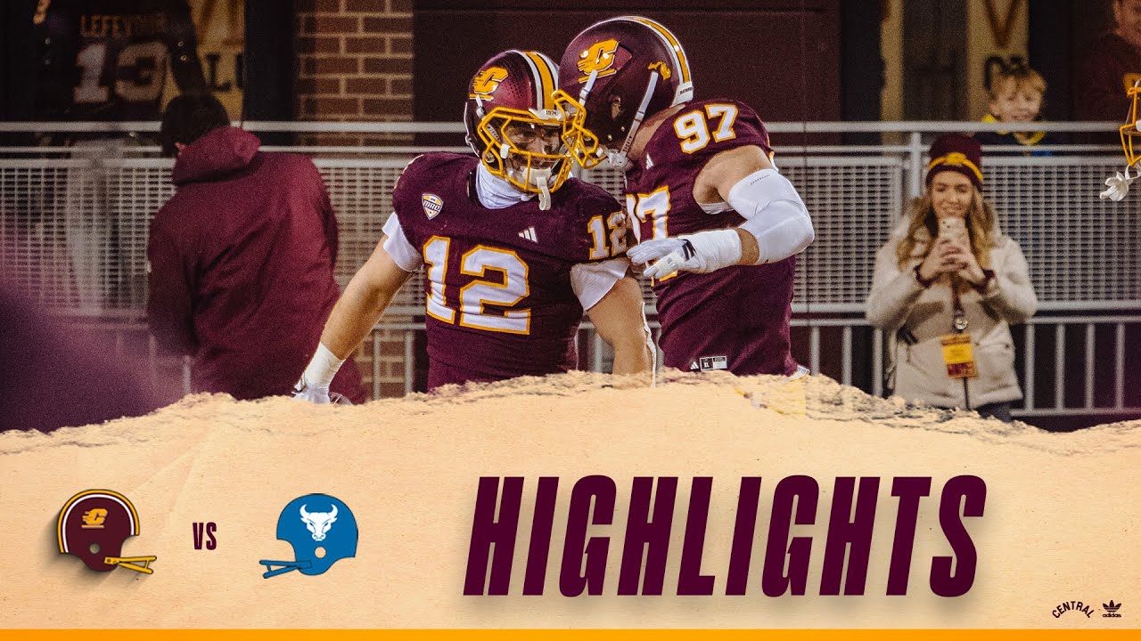 Week 11 - Central Michigan vs Buffalo | Full Game Highlights