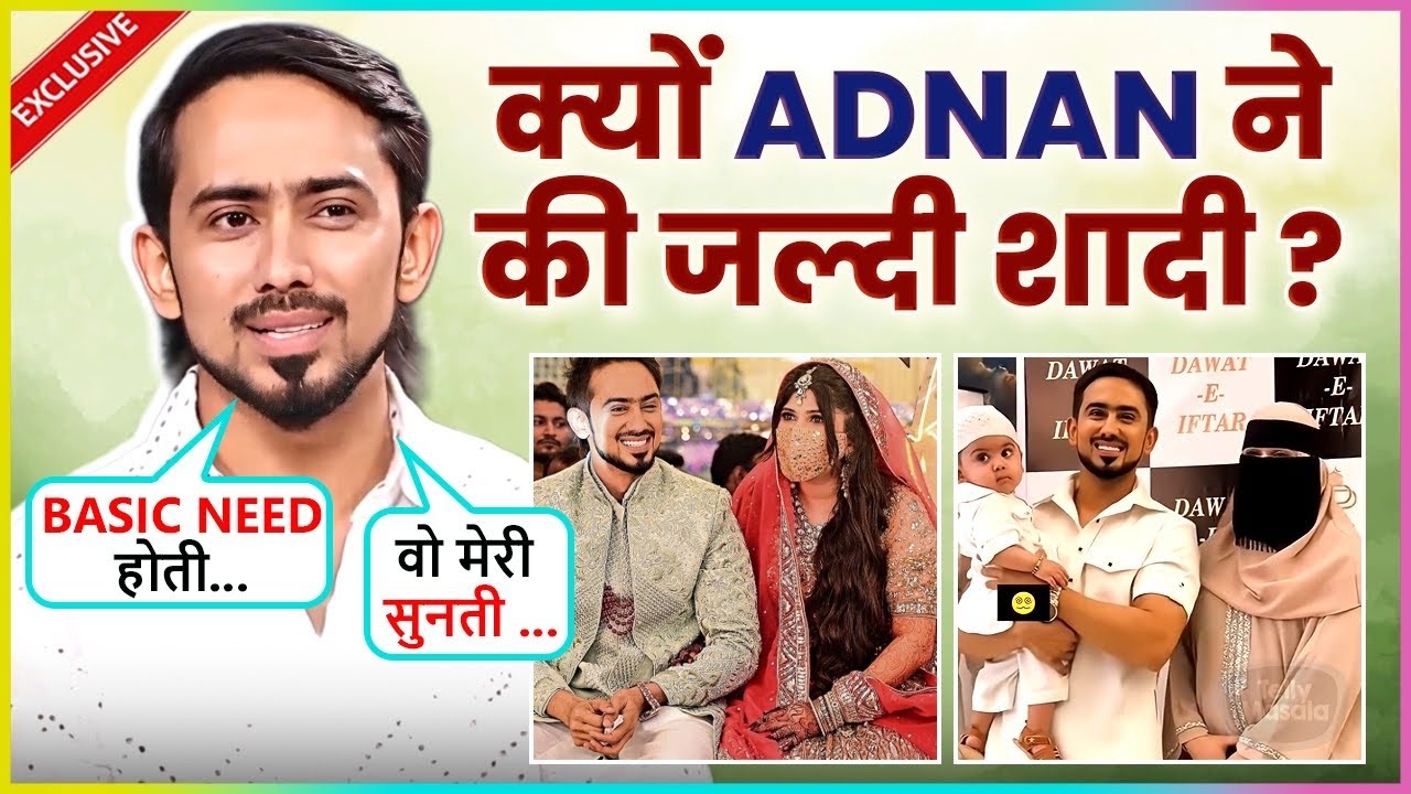 Adnan Shaikh Reveals Best Quality Of Wife Ayesha & Why He Got Married Early, Says ' Bacchon Ki ...