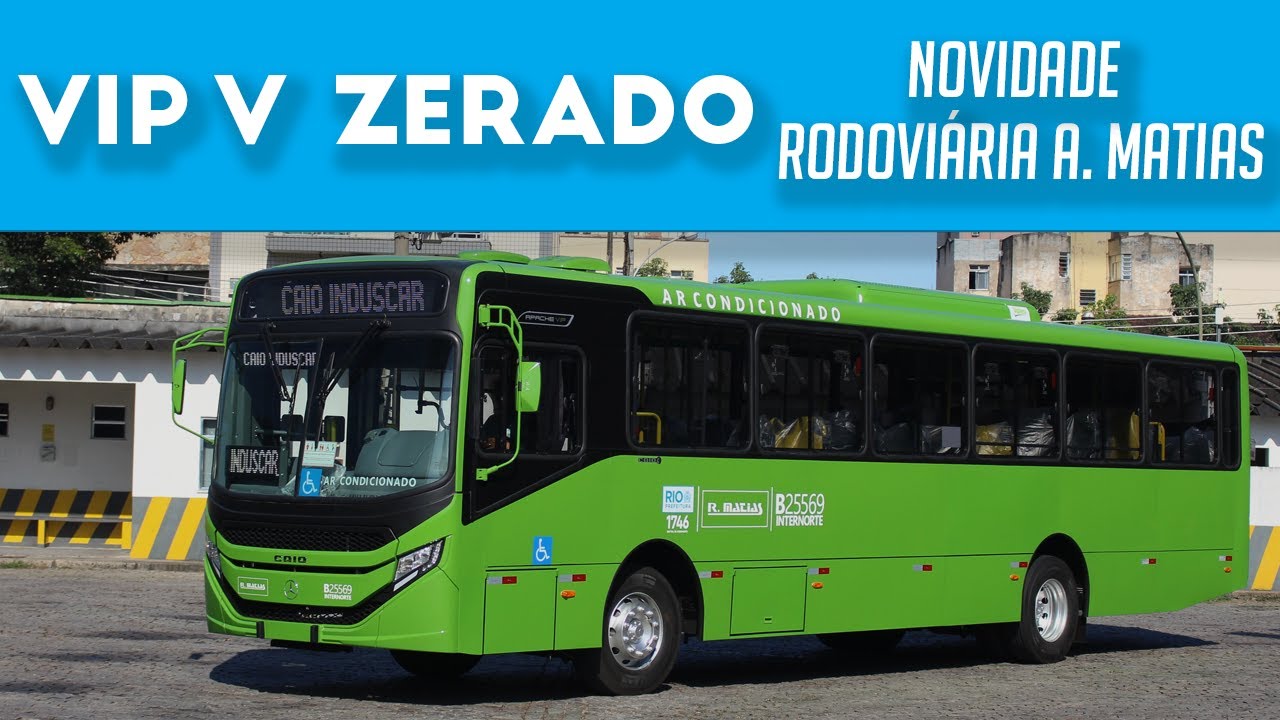 Confira o novo Caio Apache Vip 5 da Rodoviária Âncora Matias - veja todos os detalhes do ônibus