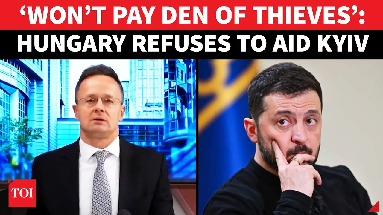 Hungary FM EXPLODES At Ursula For Ignoring Kyiv’s $100 Mn Scandal | ‘$1,15,38,65,00,000 AID MADNESS’