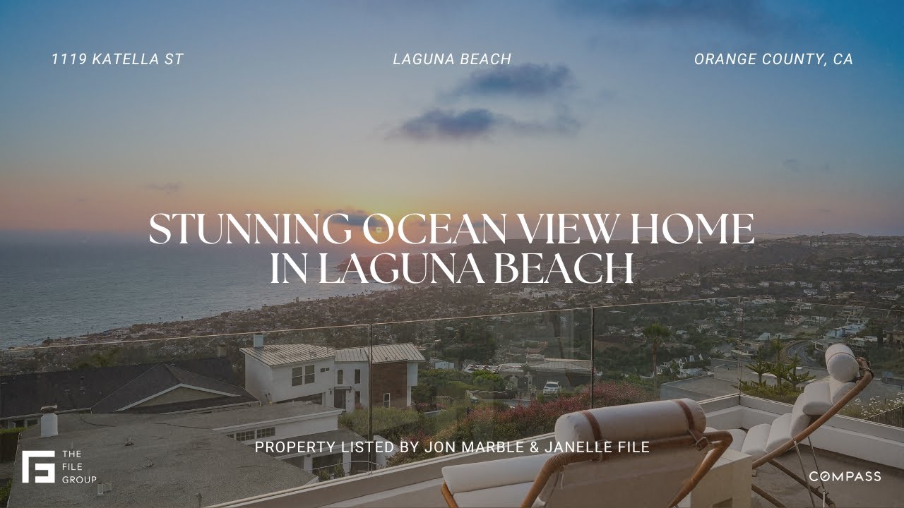 Stunning Ocean View Property | 1119 Katella St︱Laguna Beach, CA