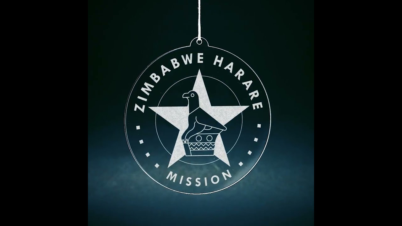 LDS Zimbabwe Harare Mission Christmas Ornament