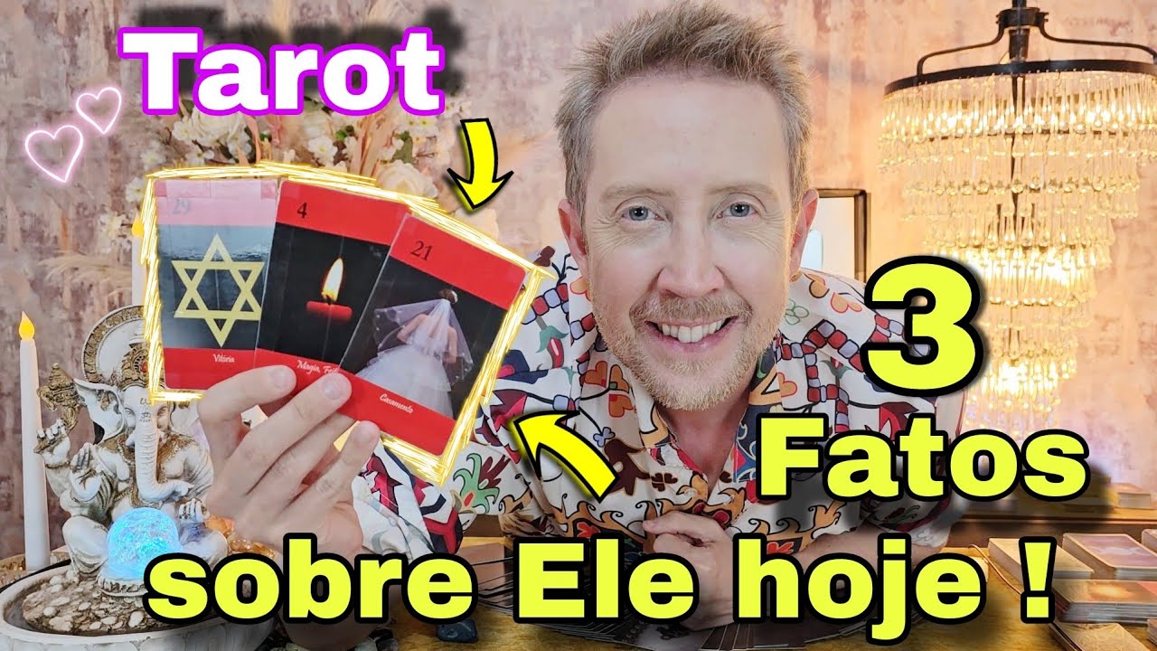 3 FATOS SOBRE ELE EM RELAÇÃO A VOCÊ ! O que ele esconde de você ?Rei do oráculo hoje,buba taro hoje