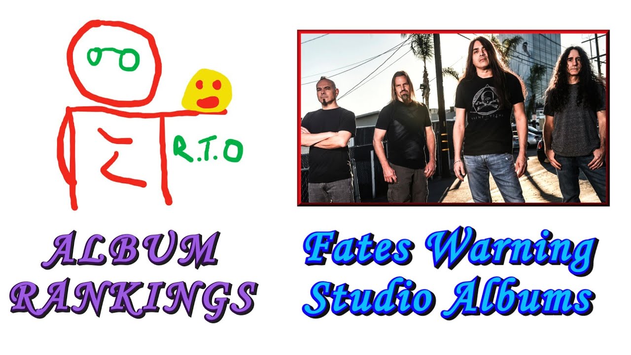 Fates Warning Studio Album Ranking (Viewer's Request)