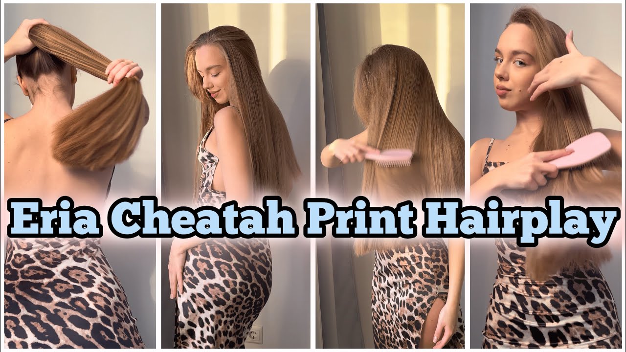 Eria Cheatah Print Hairplay