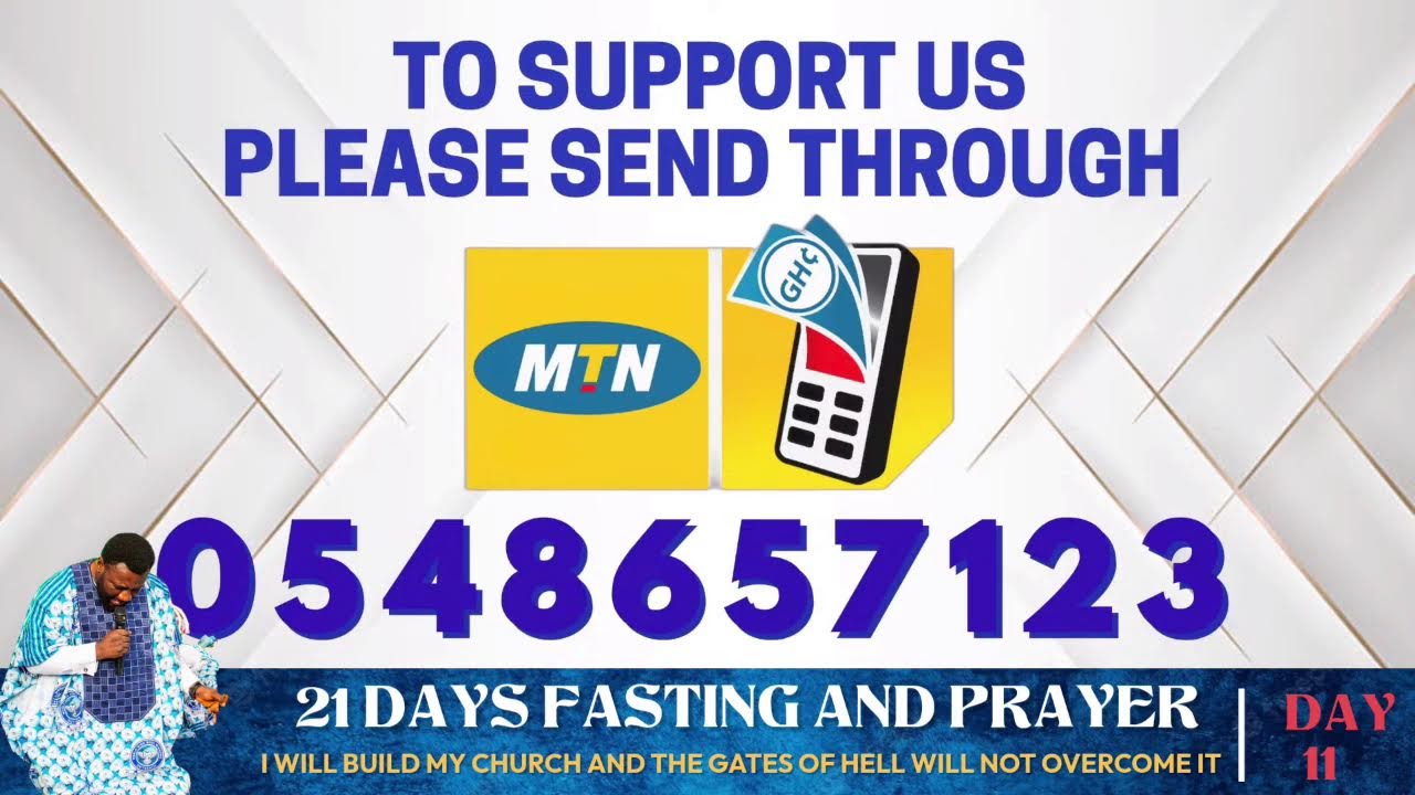 21 DAYS FASTING AND PRAYER || DAY 11 MORNING SESSION