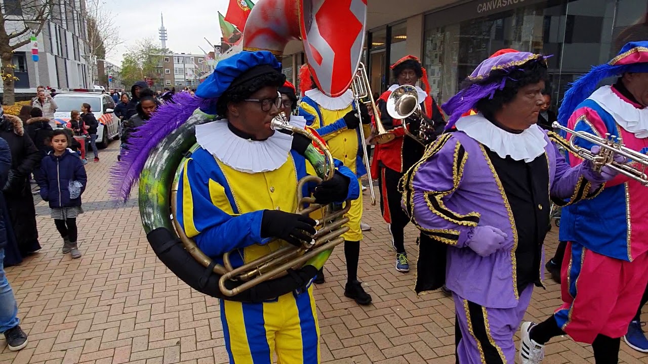 Zwarte piet band Pendrecht 16-11-19